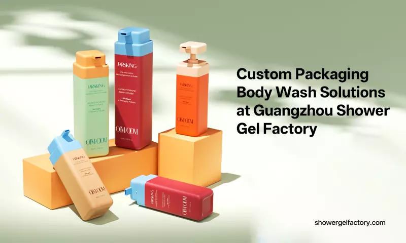 Soluciones de envasado personalizado para geles de ducha en la fábrica de geles de ducha de Guangzhou