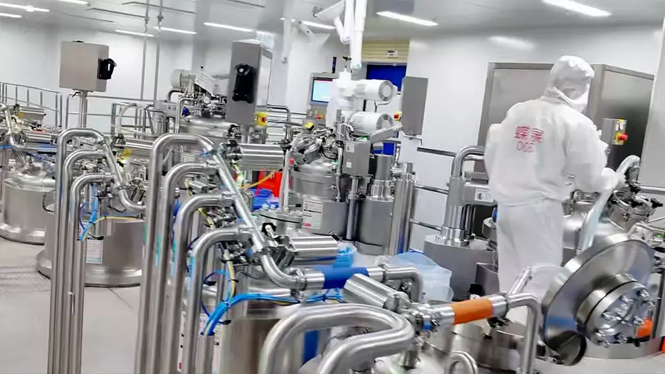 Línea de Producción de Emulsificación de Gel de Ducha del Fabricante de Guangzhou