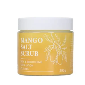 Private Label Mango Scented Exfoliating Salt Scrub