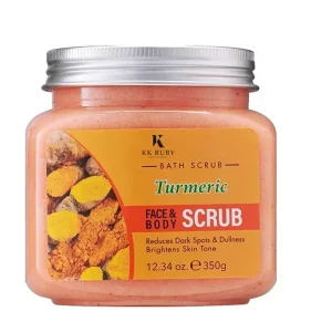 Private Label Turmeric Scented Body Scrub Shea Butter